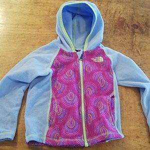 3t North Face Fleece Zip Up